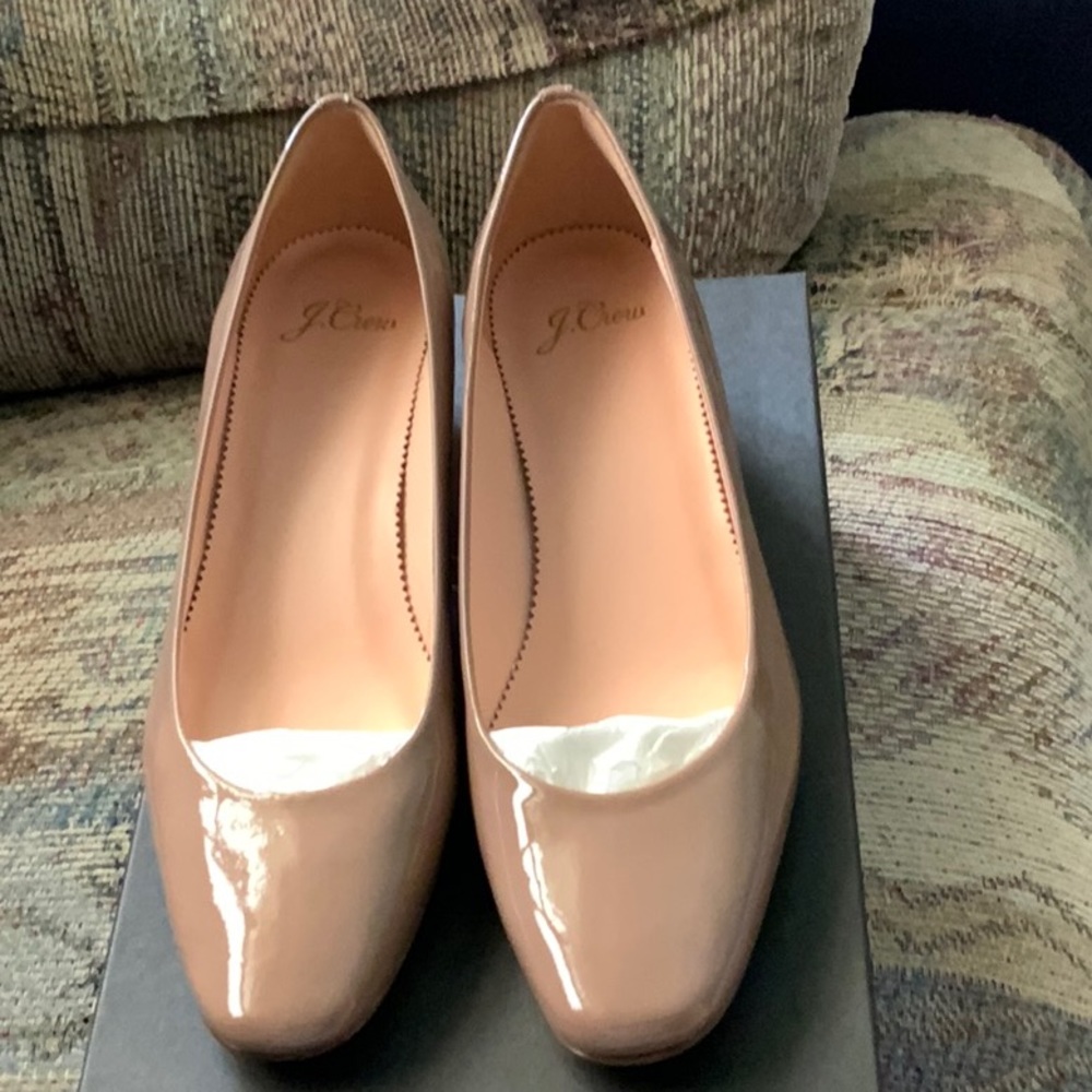 NIB J Crew Kate Pumps Deep Blush Size 8